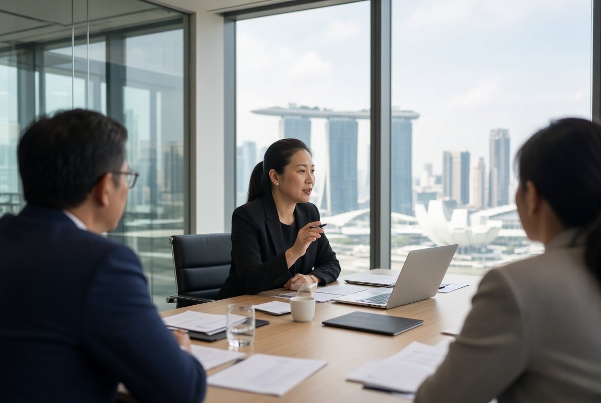 Interpretation services at a meeting